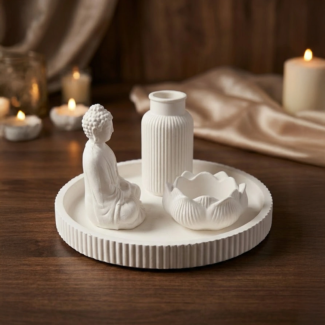 Serenity Buddha Décor Tray